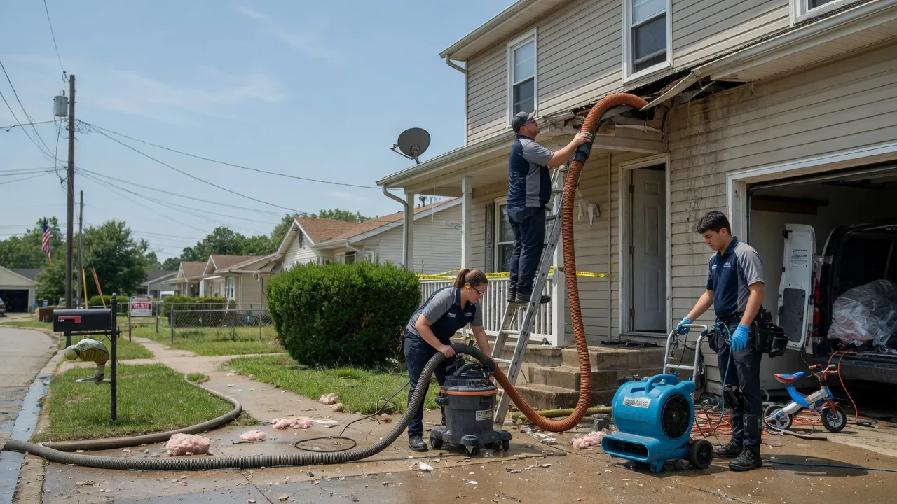 Water Damage Restoration in Hartstown, PA near me